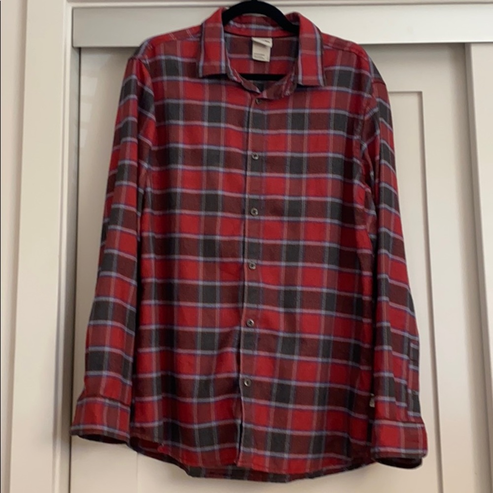 The North Face flannel